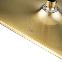Ottimo 300mm Gold Short Twin Shower Mixer Set
